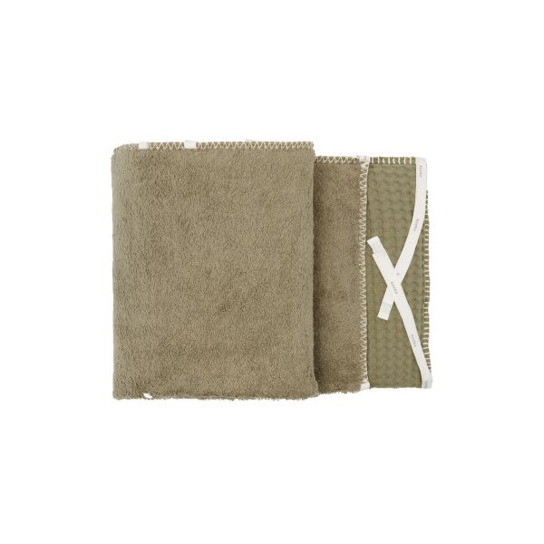 Koeka Box/Bedbumper Wafel Amsterdam Moss Koeka Box/Bedbumper Wafel Amsterdam Moss