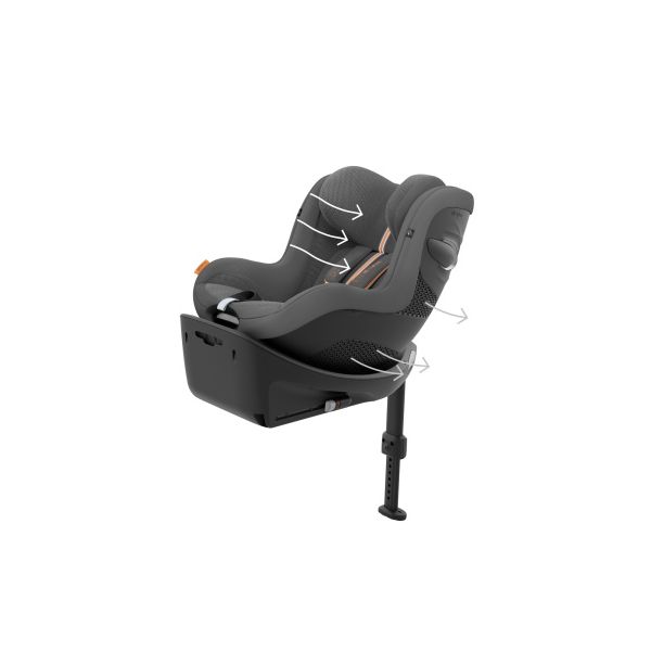 Cybex Autostoel Sirona G i-Size Plus Lava Grey - Mid Grey