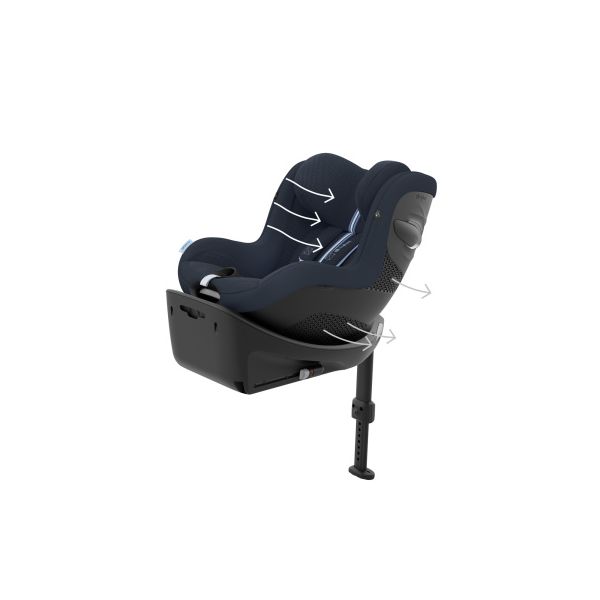 Cybex Autostoel Sirona G i-Size Plus Ocean Blue - Navy Blue Cybex Autostoel Sirona G i-Size Plus Ocean Blue - Navy Blue