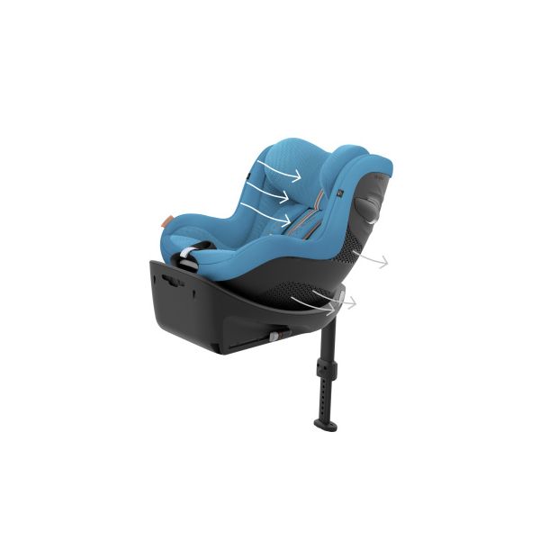 Cybex Autostoel Sirona G i-Size Plus Beach Blue - Turquoise