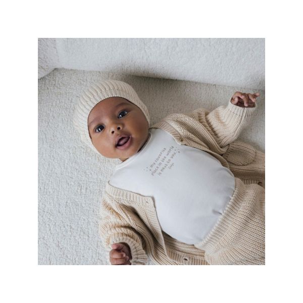 Feetje Longsleeve The Magic is in You Offwhite Taupe 44