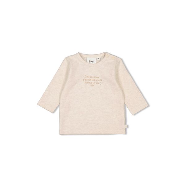 Feetje Longsleeve The Magic is in You Offwhite melange 74 Feetje Longsleeve The Magic is in You Offwhite melange 74