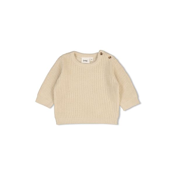 Feetje Sweater Gebreid The Magic is in You Creme 62