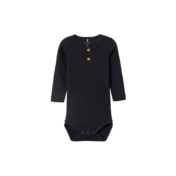 Name It Romper Kab Button Black 56