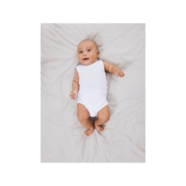 Name It Romper Zonder Mouw 3-Pack Bright White 56