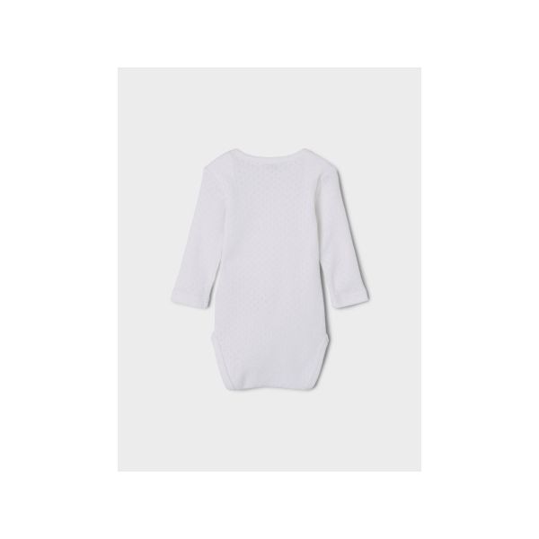 Name It Romper Needledrop 2-Pack Bright White 68