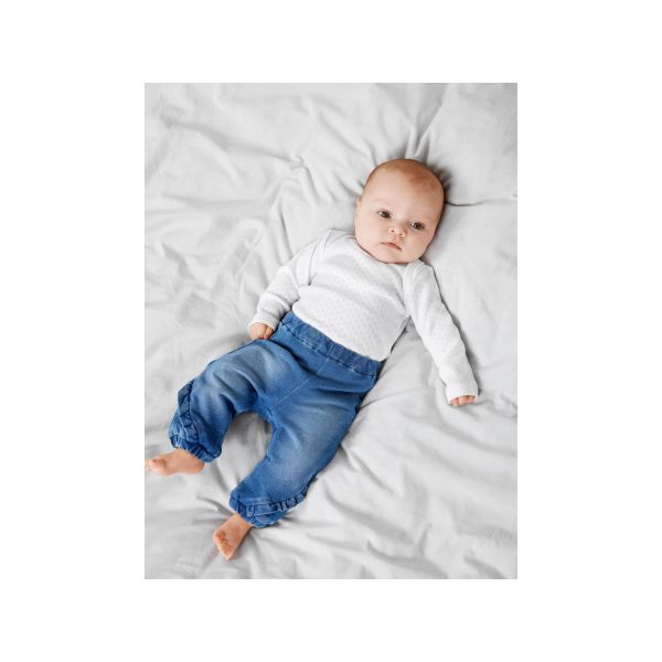 Name It Romper Needledrop 2-Pack Bright White 62