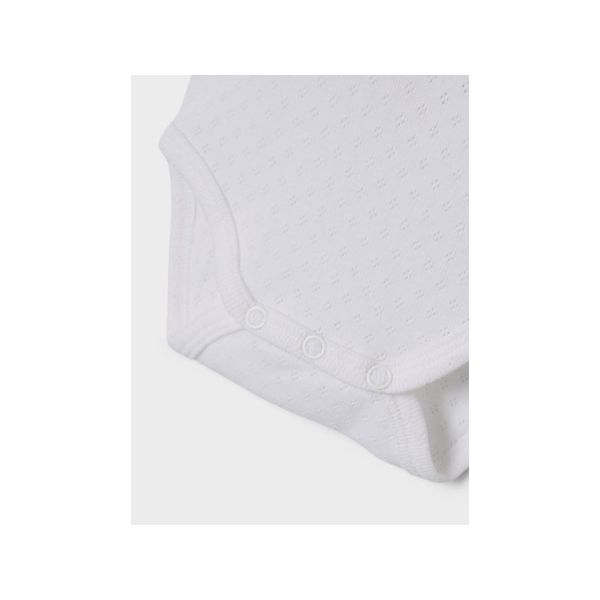 Name It Romper Needledrop 2-Pack Bright White 50