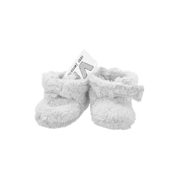 VIB Slofjes Baby Booties Grijs VIB Slofjes Baby Booties Grijs