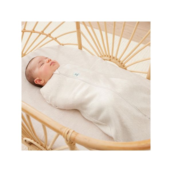 Ergopouch Cocoon Inbaker Slaapzak - 0-3 Mnd - 1.0 TOG - Oatmeal Marle