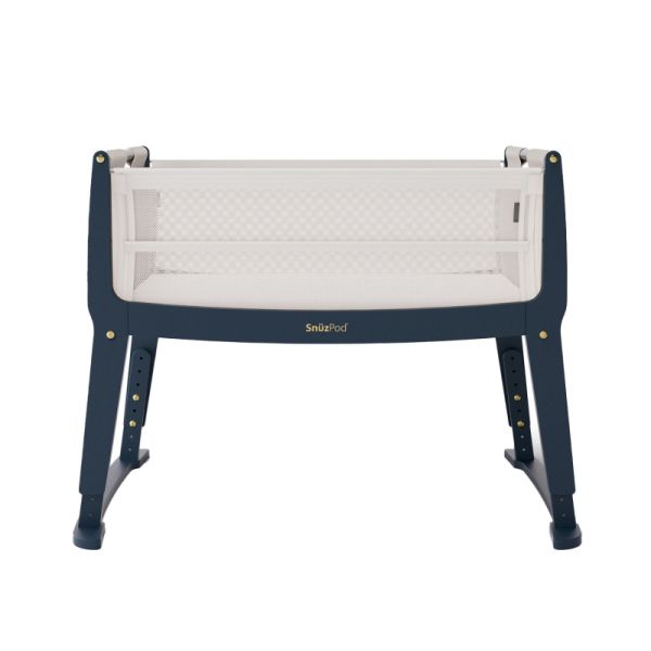 Snuz Bedside Crib SnuzPod Studio London Navy Snuz Bedside Crib SnuzPod Studio London Navy