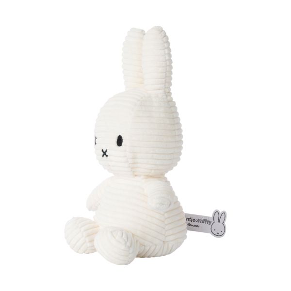 Nijntje Corduroy Knuffel - 23 cm - ECO - Offwhite Nijntje Corduroy Knuffel - 23 cm - ECO - Offwhite