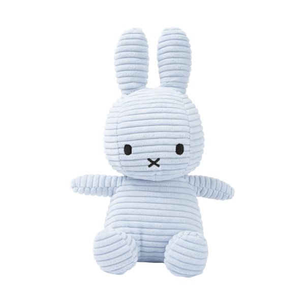 Nijntje Corduroy Knuffel - 23 cm - ECO - Ice Blue Nijntje Corduroy Knuffel - 23 cm - ECO - Ice Blue
