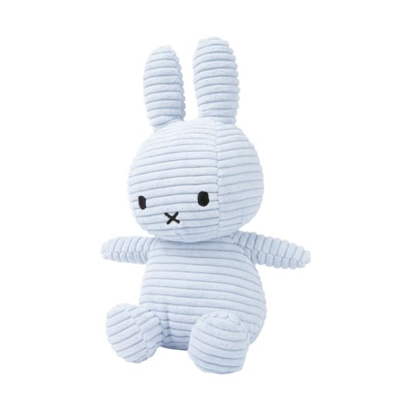 Nijntje Corduroy Knuffel - 23 cm - ECO - Ice Blue Nijntje Corduroy Knuffel - 23 cm - ECO - Ice Blue