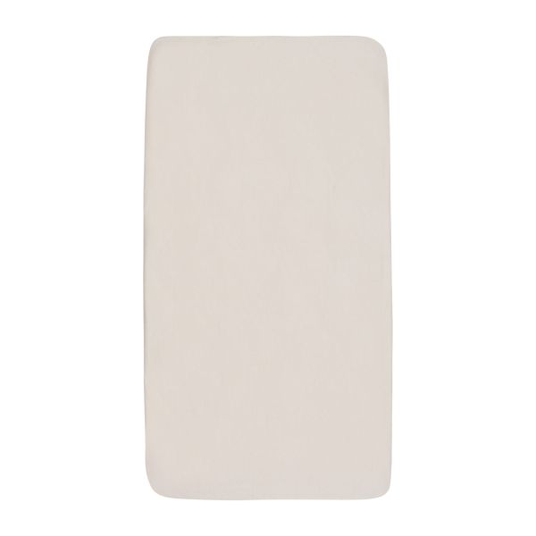 Jollein Hoeslaken Jersey 40/50x80/90 cm – 2 Stuks - Wild Rose/Ivory