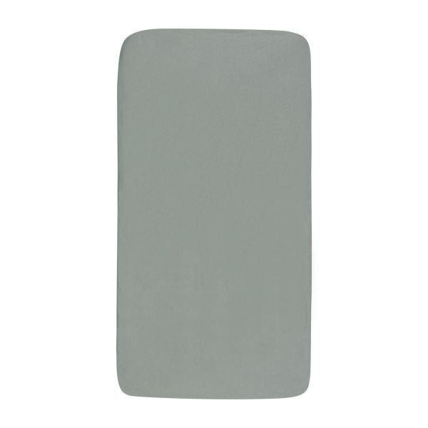 Jollein Hoeslaken Jersey - 40/50x80/90 cm - 2 Stuks - Sea Green/Ivory Jollein Hoeslaken Jersey - 40/50x80/90 cm - 2 Stuks - Sea Green/Ivory