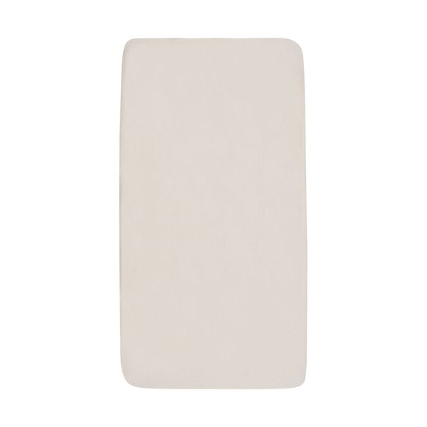 Jollein Hoeslaken Jersey - 40/50x80/90 cm - 2 Stuks - Oatmeal/Sand