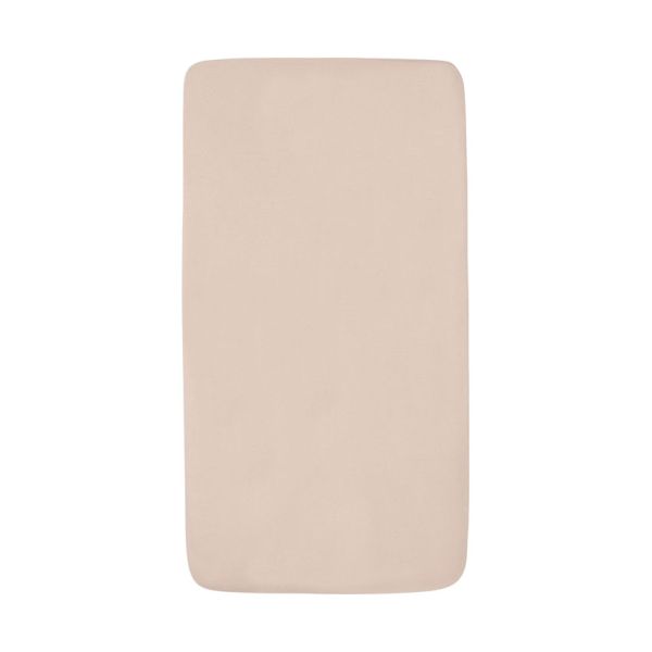 Jollein Hoeslaken Jersey - 2 Stuks - 60 x 120 cm - Wild Rose/Biscuit