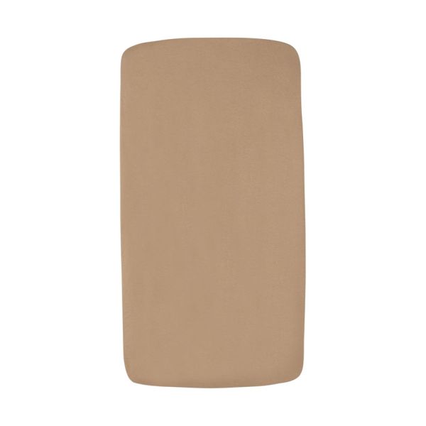Jollein Hoeslaken Jersey - 2 Stuks - 70/75 x 140/150 cm - Wild Rose/Biscuit