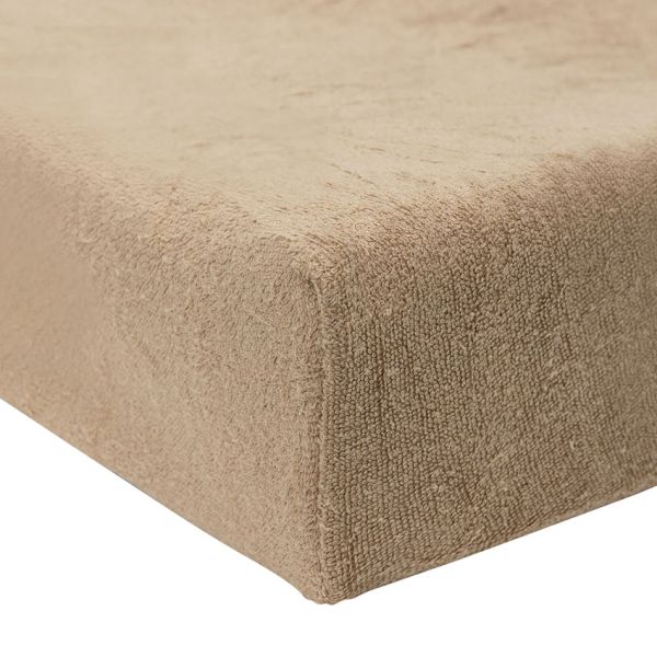 Jollein Aankleedkussenhoes - 2 Stuks - 50 x 70 cm - Badstof - Sea Green/Biscuit 