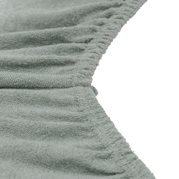 Jollein Aankleedkussenhoes Badstof 50x70cm - Sea Green/Ivory - 2 Stuks Jollein Aankleedkussenhoes Badstof 50x70cm - Sea Green/Ivory - 2 Stuks