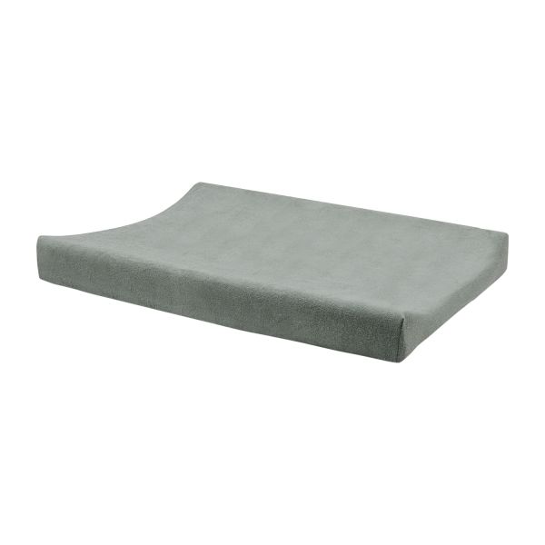 Jollein Aankleedkussenhoes Badstof 50x70cm - Sea Green/Ivory - 2 Stuks Jollein Aankleedkussenhoes Badstof 50x70cm - Sea Green/Ivory - 2 Stuks