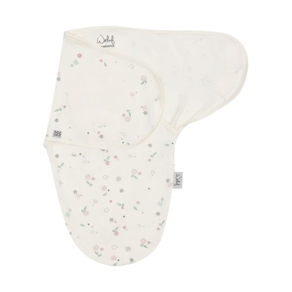 Witlof For Kids Vintage Flowers Slaapzak Wrapper - 0-3 Maanden Witlof For Kids Vintage Flowers Slaapzak Wrapper - 0-3 Maanden