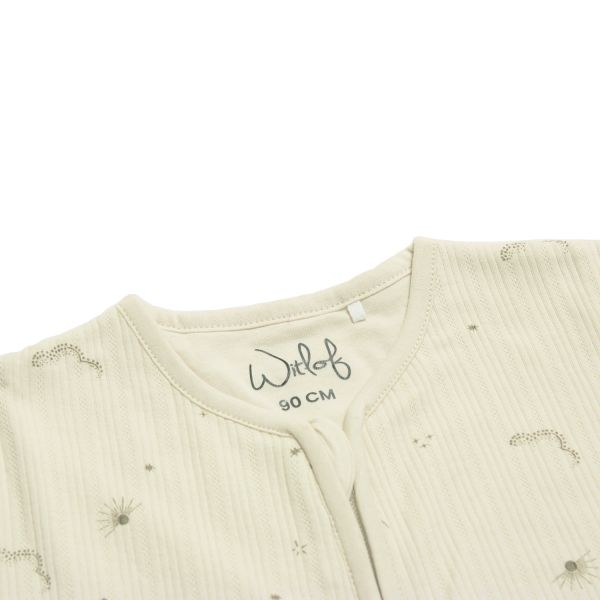Witlof For Kids Galaxy Dreams Zomerslaapzak - 90 cm - Jersey - Taupe