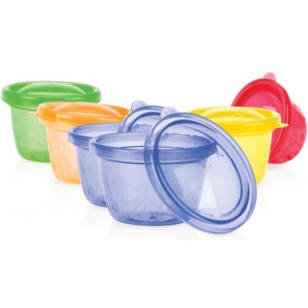 Nûby Snack Cups 118ml (6 stuks) Nûby Snack Cups 118ml (6 stuks)