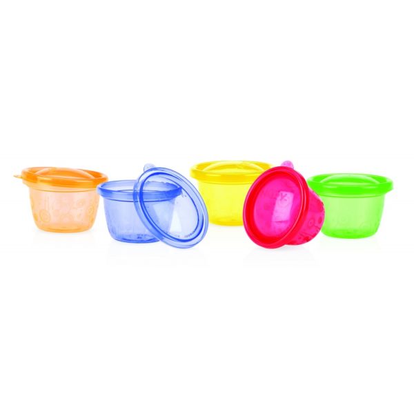 Nûby Snack Cups 118ml (6 stuks) Nûby Snack Cups 118ml (6 stuks)