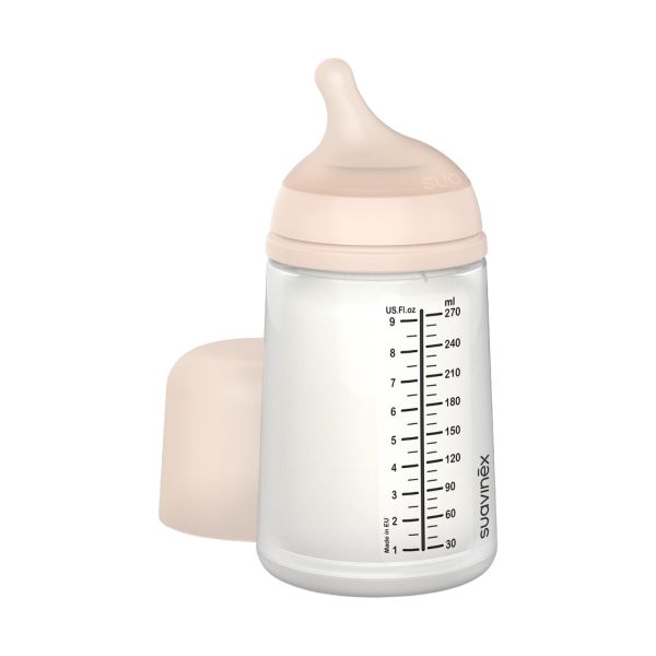 Suavinex Zero Zero Anti-Koliek Fles - Medium Flow - 270ml - Fair