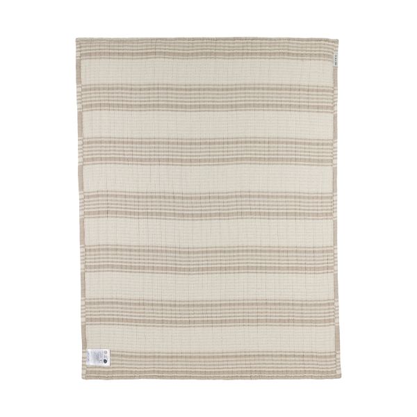 Meyco Deken Pre Washed Hydrofiel Jacquard Stripe Sand 100x150 cm