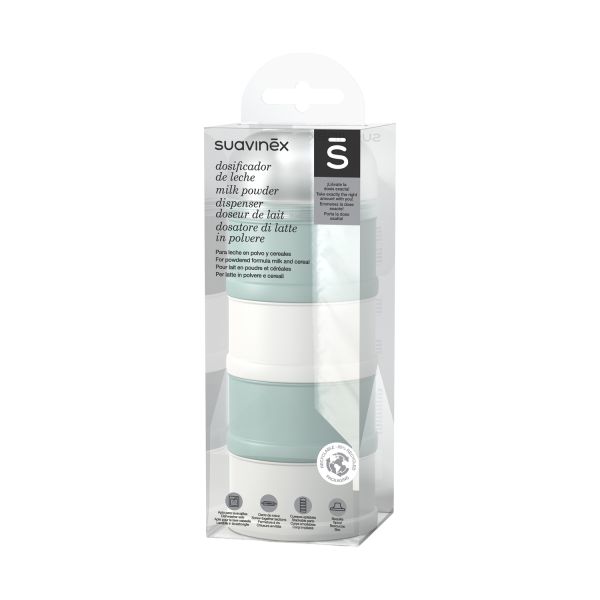 Suavinex Doseerdozen 4 Compartimenten - Groen 