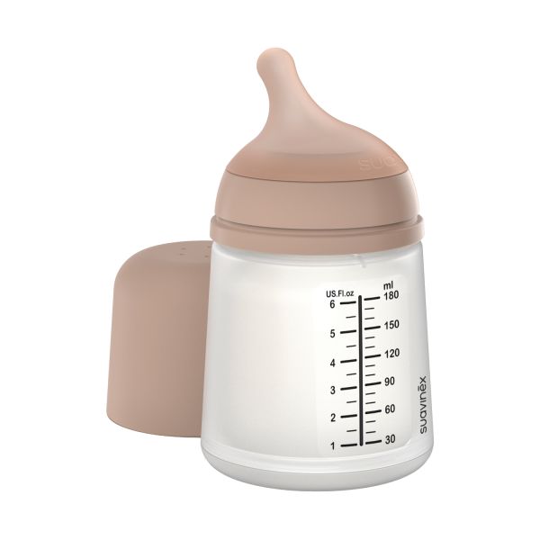 Suavinex Zero Zero Anti-Koliek Fles - Slow Flow - 180ml - Medium