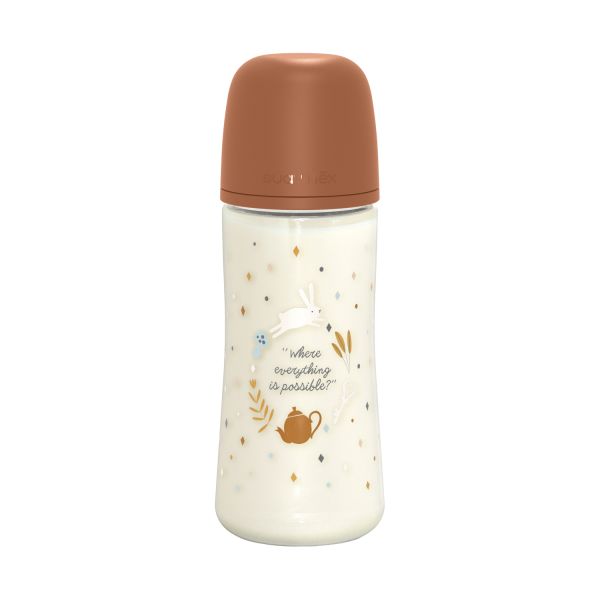 Suavinex Wonderland SX Pro Fles - Fast Flow - 360ml - Camel