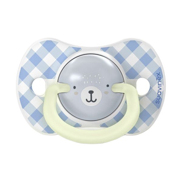 Suavinex Wild & Free SX Pro Fopspeen Symmetrisch - 0-6Mnd - 2 Stuks - Silicone - Blauw