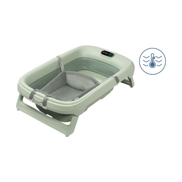 Maxi-Cosi Indigo Pro - Babybadje + Newborn Seat - Sage Green Maxi-Cosi Indigo Pro - Babybadje + Newborn Seat - Sage Green