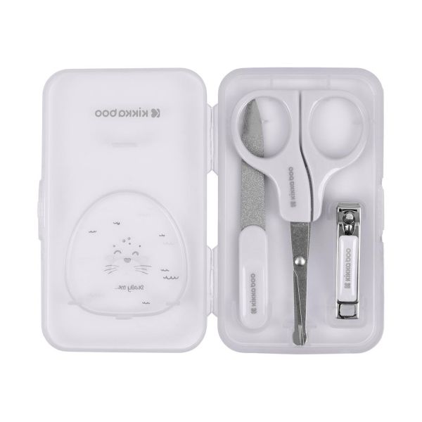 Kikkaboo Seally Me Manicure Set - Grijs Kikkaboo Seally Me Manicure Set - Grijs