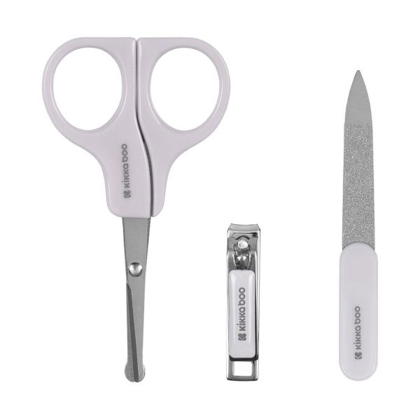 Kikkaboo Seally Me Manicure Set - Grijs Kikkaboo Seally Me Manicure Set - Grijs