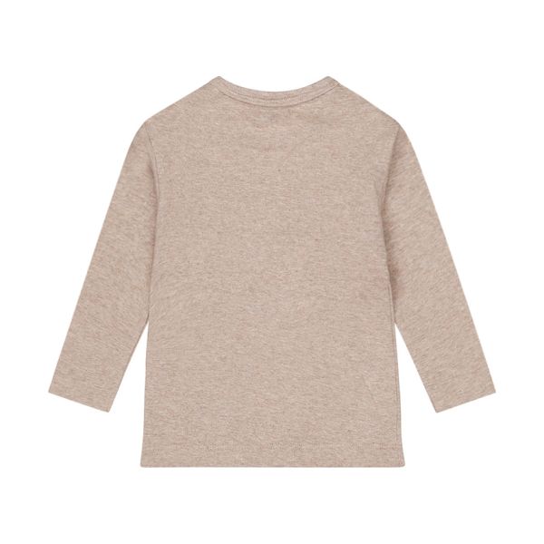 Dirkje T‑Shirt LS – Maat 68 – Faded Brown