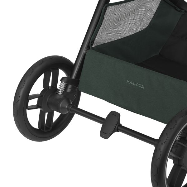 Maxi-Cosi Oxford+ Kinderwagen 2-in-1 - Twillic Green (Dark Frame + Brown Leather) Maxi-Cosi Oxford+ Kinderwagen 2-in-1 - Twillic Green (Dark Frame + Brown Leather)