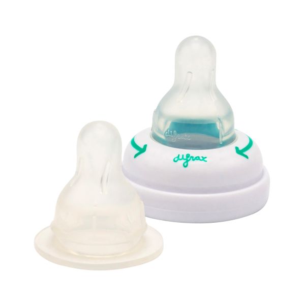 Difrax 1-2-3 Ring Doseerspeen Natural Extra Small Difrax 1-2-3 Ring Doseerspeen Natural Extra Small