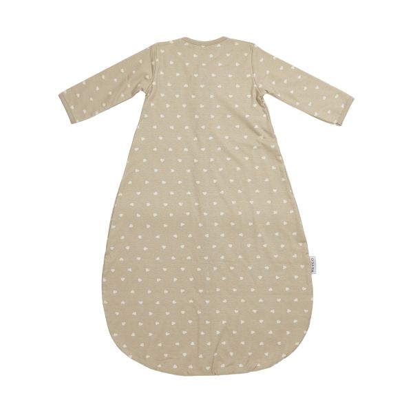 Meyco Sweet Heart Slaapzak Met Vaste Mouw Rond – 90 cm – Jersey – Sand Meyco Sweet Heart Slaapzak Met Vaste Mouw Rond – 90 cm – Jersey – Sand