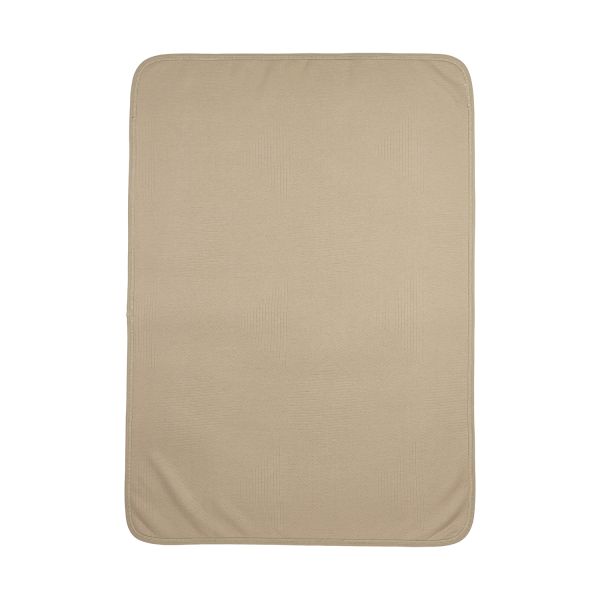 Meyco Pure Deken Gebreid - 75 x 100 cm - Jacquard - Taupe Meyco Pure Deken Gebreid - 75 x 100 cm - Jacquard - Taupe