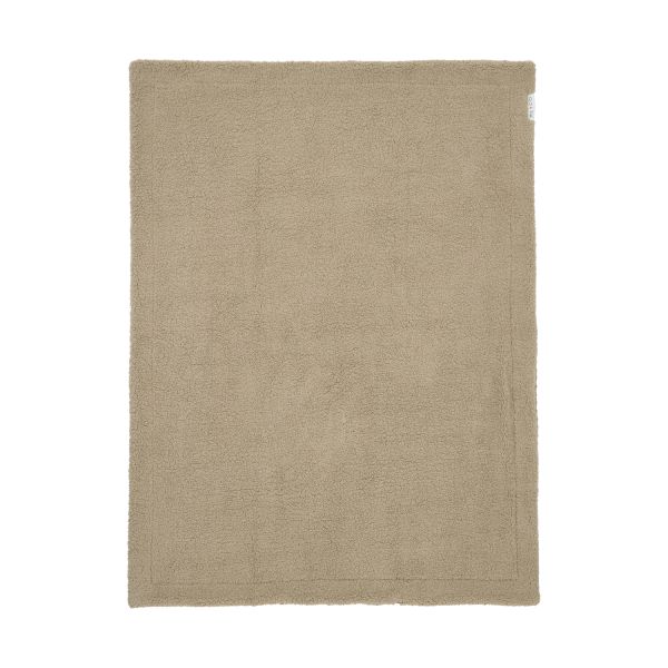 Meyco Baby Wiegdeken Wafel Teddy Taupe 75 x 100 cm
