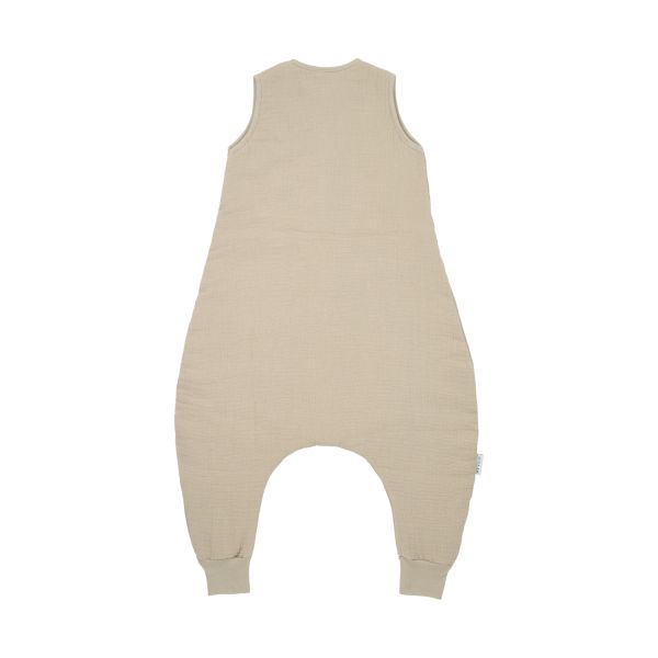 Meyco Baby Slaapzak Jumper Winter Hydrofiel Uni Pre-Washed Sand 80 cm