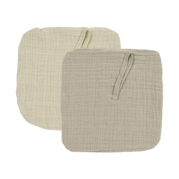 Meyco Baby Uni Speendoek - 2 Stuks - Pre-Washed Hydrofiel - Soft Sand/Sand Meyco Baby Uni Speendoek - 2 Stuks - Pre-Washed Hydrofiel - Soft Sand/Sand