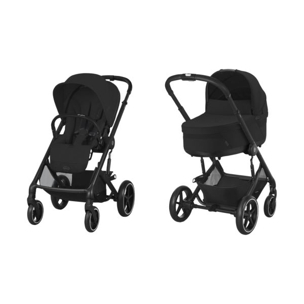 Cybex Kinderwagen 2-in-1 Balios S Lux-3 Moon Black - Black Cybex Kinderwagen 2-in-1 Balios S Lux-3 Moon Black - Black
