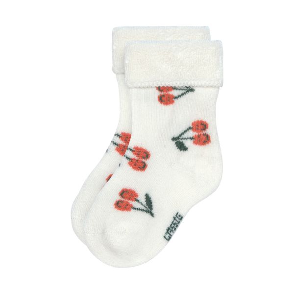 Lässig Terry Socks GOTS - 3-pack - Cherry Peach - Maat 15-18