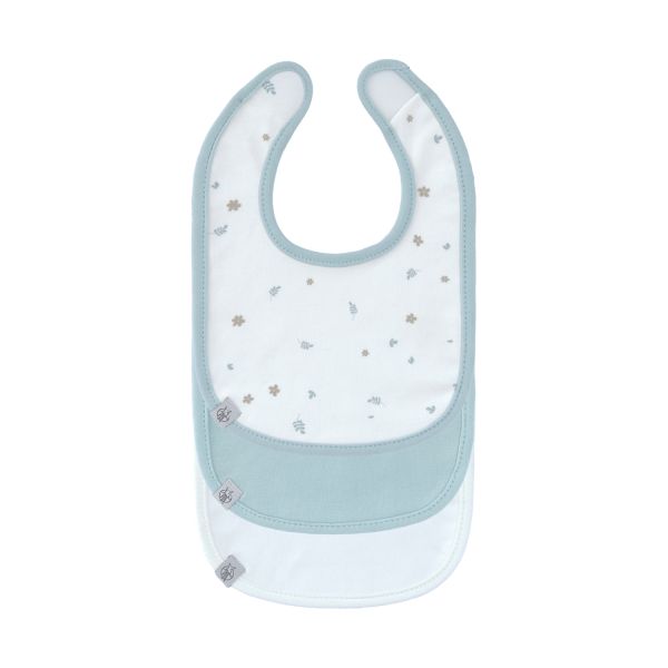 Lässig Slabbetjes Newborn - Floral - 3 Stuks Lässig Slabbetjes Newborn - Floral - 3 Stuks